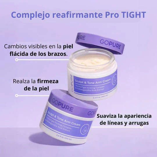 CREMA PARA ESCULPIR Y TONIFICAR BRAZOS