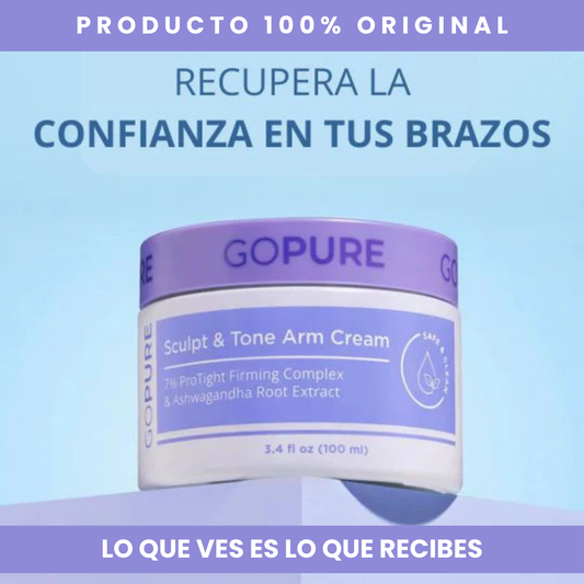 Crema para Esculpir y Tonificar Brazos